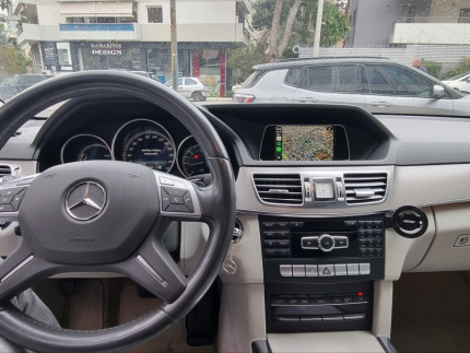 Εγκατάσταση Apple CarPlay και Android Auto σε Mercedes E 200 W212.