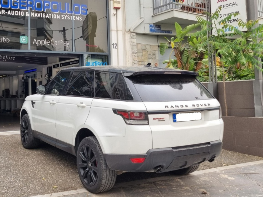 Εγκατάσταση OEM Μεγαλύτερη Οθόνη & Touchscreen 10″ AC Climate Control Panel σε Range Rover Sport.