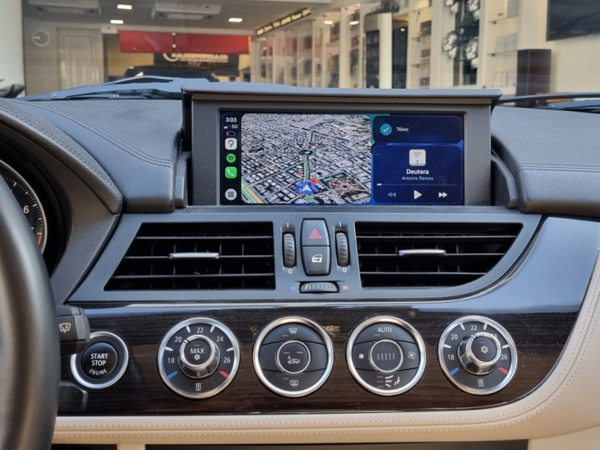 Εγκατάσταση Ασύρματου CarPlay & Android Auto σε BMW Z4 E89.