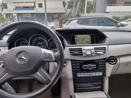 Εγκατάσταση Apple CarPlay και Android Auto σε Mercedes E 200 W212.