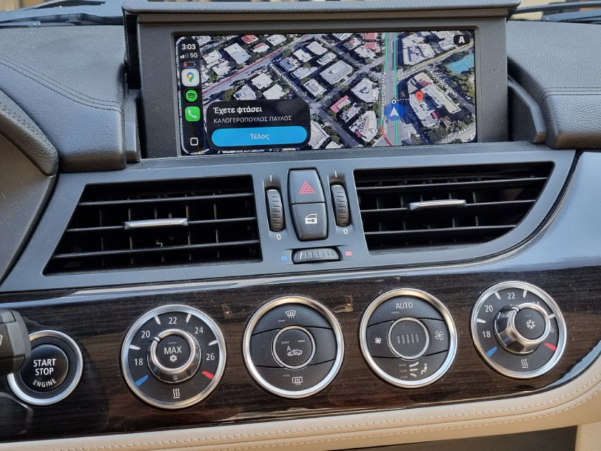 Εγκατάσταση Ασύρματου CarPlay & Android Auto σε BMW Z4 E89.