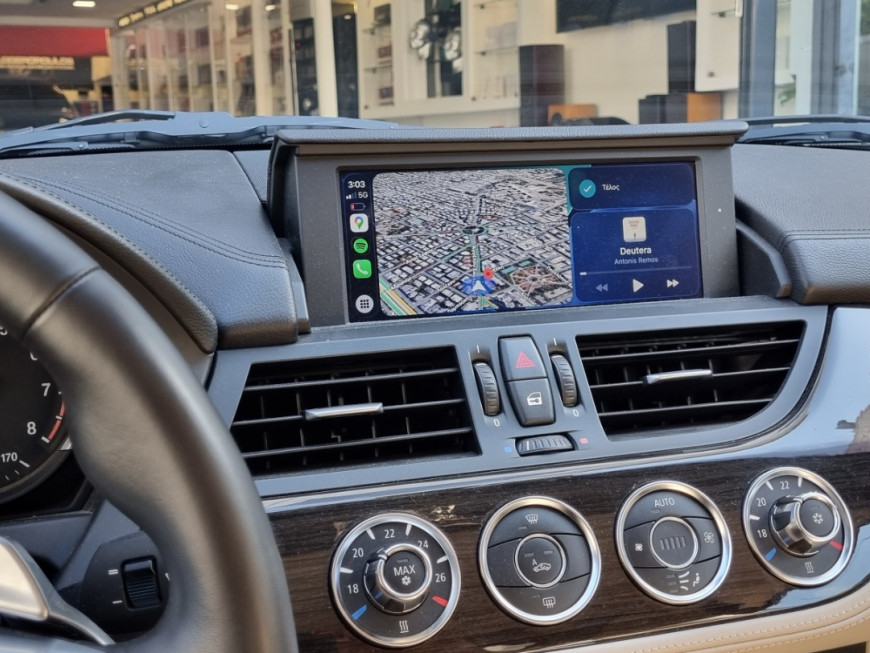 Εγκατάσταση Ασύρματου CarPlay & Android Auto σε BMW Z4 E89.