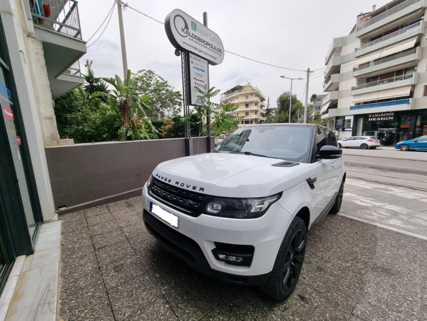 Εγκατάσταση OEM Μεγαλύτερη Οθόνη & Touchscreen 10″ AC Climate Control Panel σε Range Rover Sport.
