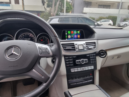 Εγκατάσταση Apple CarPlay και Android Auto σε Mercedes E 200 W212.