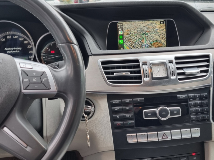 Εγκατάσταση Apple CarPlay και Android Auto σε Mercedes E 200 W212.