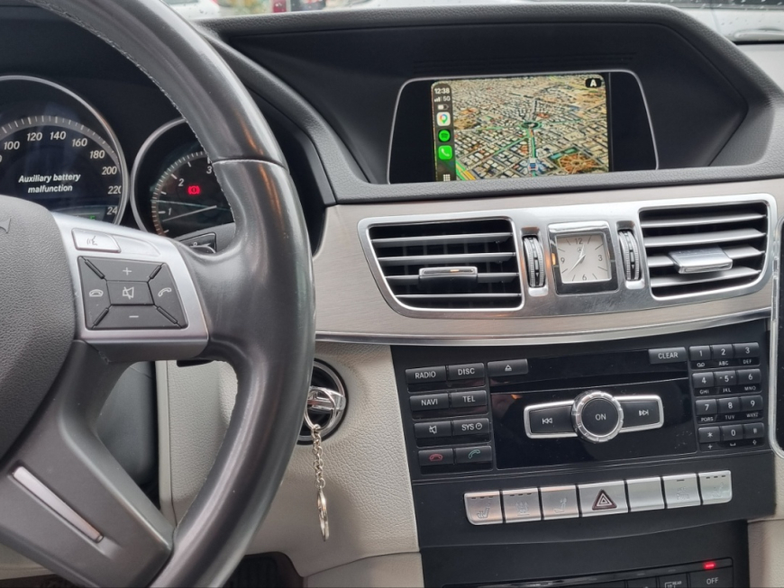 Εγκατάσταση Apple CarPlay και Android Auto σε Mercedes E 200 W212.