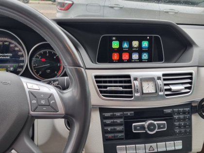 Εγκατάσταση Apple CarPlay και Android Auto σε Mercedes E 200 W212.