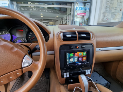 Εγκατάσταση Alpine iLX-705D, Apple Car Play, Android Auto,  σε Porsche Cayenne 9 PA