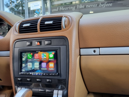 Εγκατάσταση Alpine iLX-705D, Apple Car Play, Android Auto,  σε Porsche Cayenne 9 PA