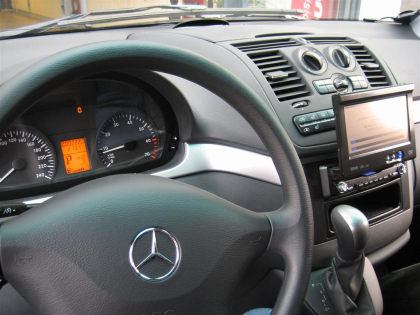 Εγκατάσταση Car Cinema και συστήματος πλοήγησης Pioneer AVIC-X1BT σε Mercedes Viano.