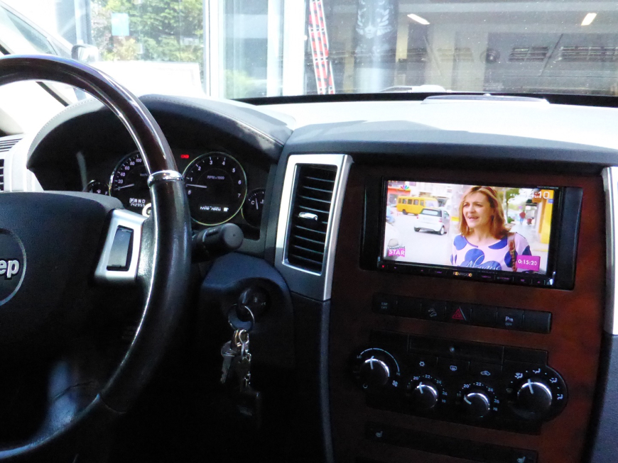 Εγκατάσταση Kenwood DDX9716BTS σε Jeep Grand Cherokee 2008.