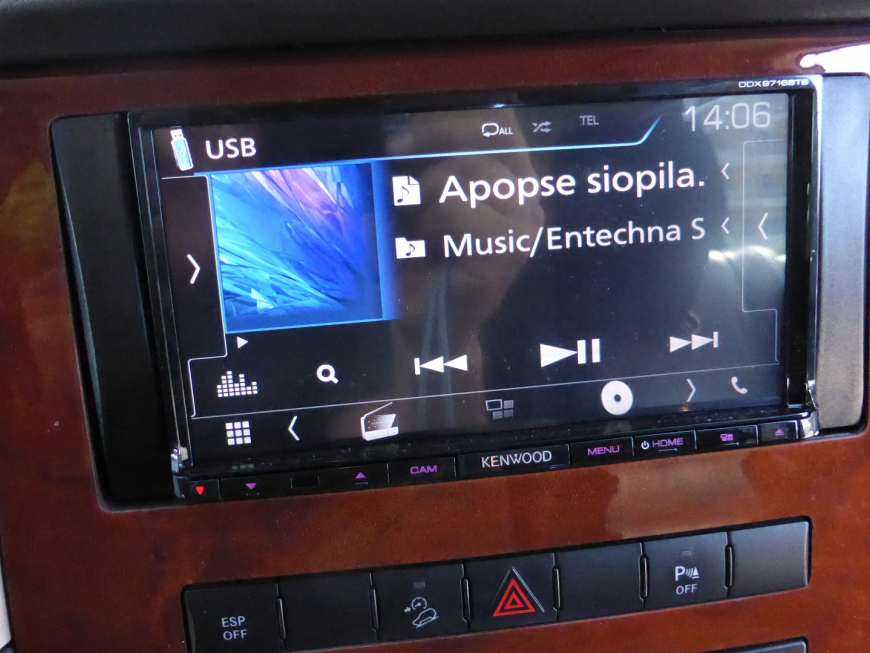 Εγκατάσταση Kenwood DDX9716BTS σε Jeep Grand Cherokee 2008.