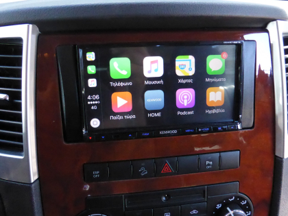 Εγκατάσταση Kenwood DDX9716BTS σε Jeep Grand Cherokee 2008.