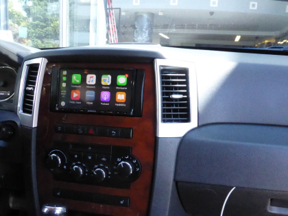 Εγκατάσταση Kenwood DDX9716BTS σε Jeep Grand Cherokee 2008.