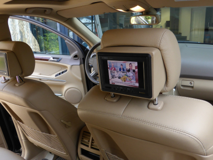 Εγκατάσταση οθόνης Kenwood DDX9716BTS και επιπλέον οθόνες για τους πίσω επιβάτες.