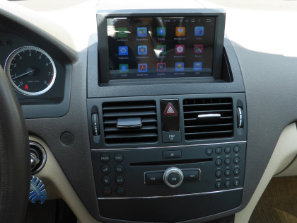 Εγκατάσταση Car Cinema Navigation 7” Android σε Mercedes-Benz C 200.