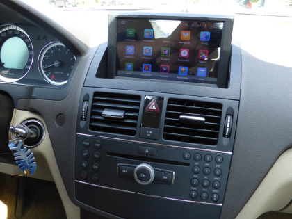 Εγκατάσταση Car Cinema Navigation 7” Android σε Mercedes-Benz C 200.