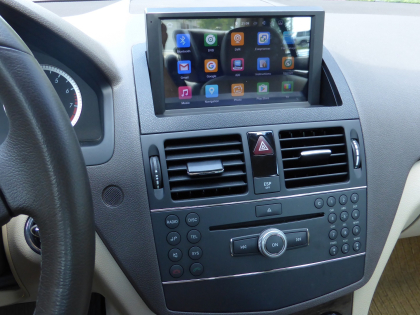 Εγκατάσταση Car Cinema Navigation 7” Android σε Mercedes-Benz C 200.