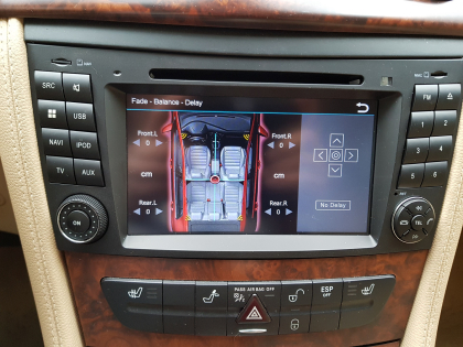 Εγκατάσταση oθόνης Dynavin N7 σε Mercedes-Benz CLS.