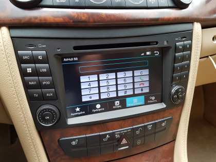 Εγκατάσταση oθόνης Dynavin N7 σε Mercedes-Benz CLS.