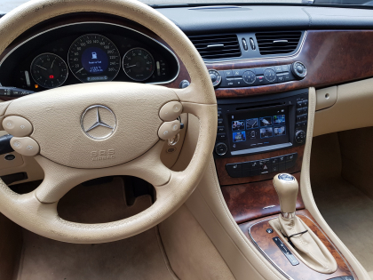 Εγκατάσταση oθόνης Dynavin N7 σε Mercedes-Benz CLS.