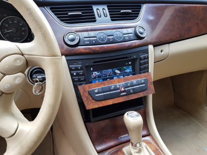 Εγκατάσταση oθόνης Dynavin N7 σε Mercedes-Benz CLS.