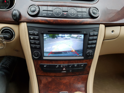 Εγκατάσταση oθόνης Dynavin N7 σε Mercedes-Benz CLS.