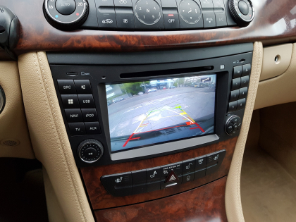 Εγκατάσταση oθόνης Dynavin N7 σε Mercedes-Benz CLS.