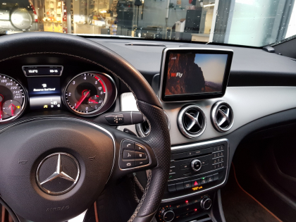Εγκατάσταση Navigation, Multimedia & Back Camera σε Mercedes CLA A180.