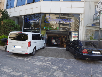 Εγκατάσταση TV Tuner T2 και Media Player με  USB σε Mercedes S-600 AMG V12 W220 Biturbo.