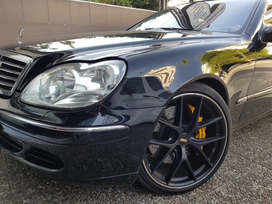 Εγκατάσταση TV Tuner T2 και Media Player με  USB σε Mercedes S-600 AMG V12 W220 Biturbo.