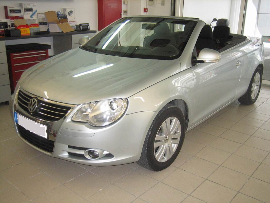 Εγκατάσταση Car Cinema Kenwood DDX8022BT σε Volkswagen Eos.