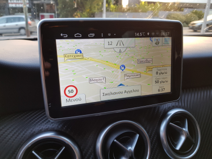 Εγκατάσταση Car Cinema & Android Navigation με Back Camera σε Mercedes A180.