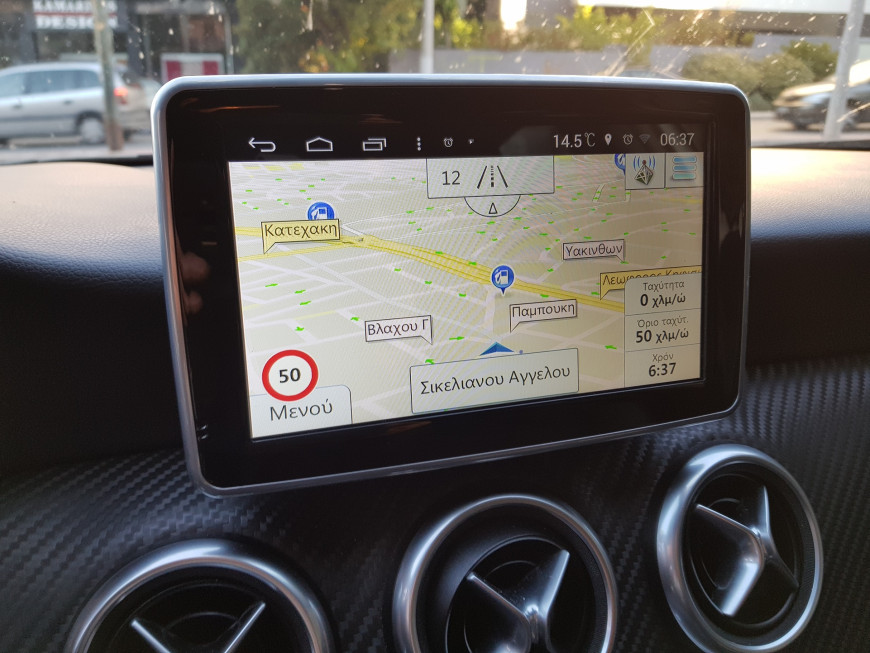 Εγκατάσταση Car Cinema & Android Navigation με Back Camera σε Mercedes A180.