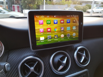 Εγκατάσταση Car Cinema & Android Navigation με Back Camera σε Mercedes A180.