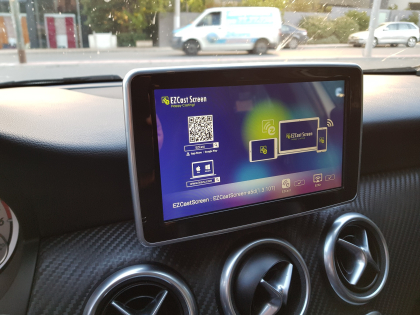 Εγκατάσταση Car Cinema & Android Navigation με Back Camera σε Mercedes A180.