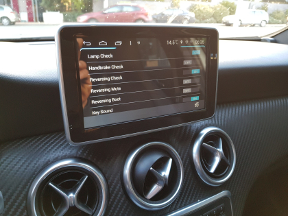 Εγκατάσταση Car Cinema & Android Navigation με Back Camera σε Mercedes A180.