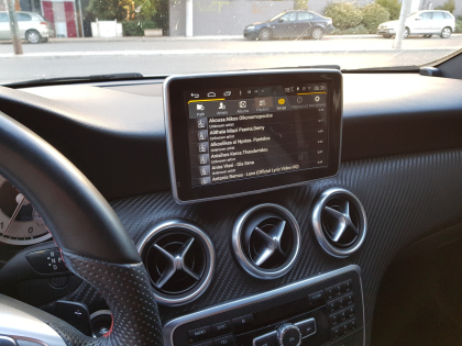 Εγκατάσταση Car Cinema & Android Navigation με Back Camera σε Mercedes A180.