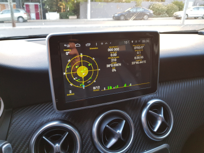 Εγκατάσταση Car Cinema & Android Navigation με Back Camera σε Mercedes A180.