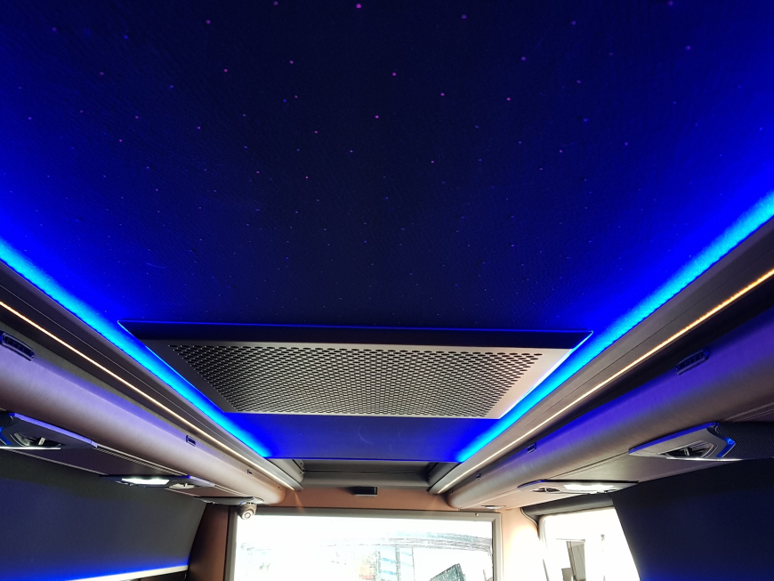 Εγκατάσταση συστήματος Multimedia, με αναπαραγωγή Netflix, Nova, Front & Rear Camera Live σε Mercedes Sprinter VIP.