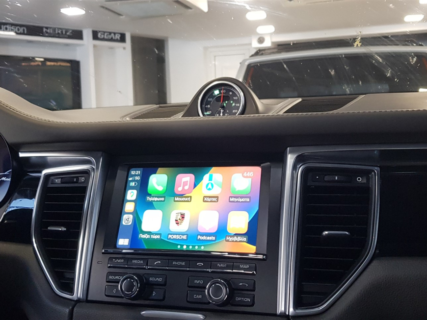 Εγκατάσταση Apple Car Play, Android Auto σε Porsche Macan 95B.