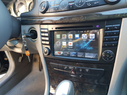 Εγκατάσταση Car Cinema Android Digital IQ σε Mercedes W211.