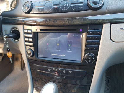 Εγκατάσταση Car Cinema Android Digital IQ σε Mercedes W211.