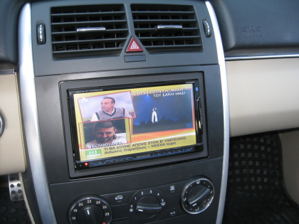 Εγκατάσταση Kenwood DDX8024BT & NaviBox σε Mercedes B170.