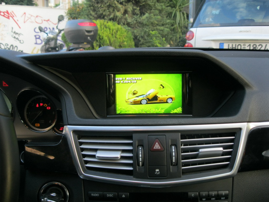 Εγκατάσταση Audio-Video Input, Mp4 Tuner, Navigation σε Mercedes E 220 W212.