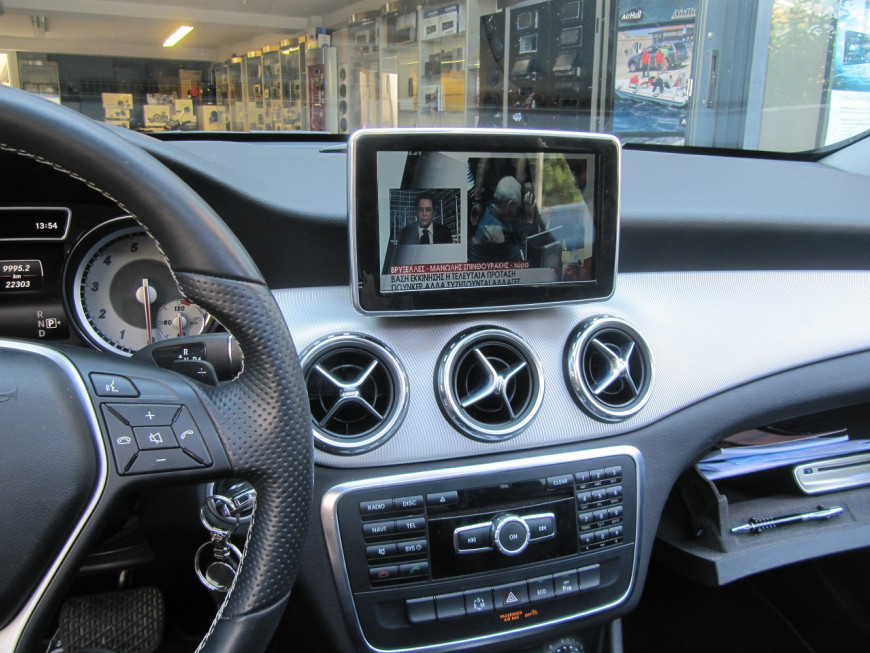 Εγκατάσταση OEM LM ΑΝ336 Android & Digital TV σε Mercedes GLA 220 X156.
