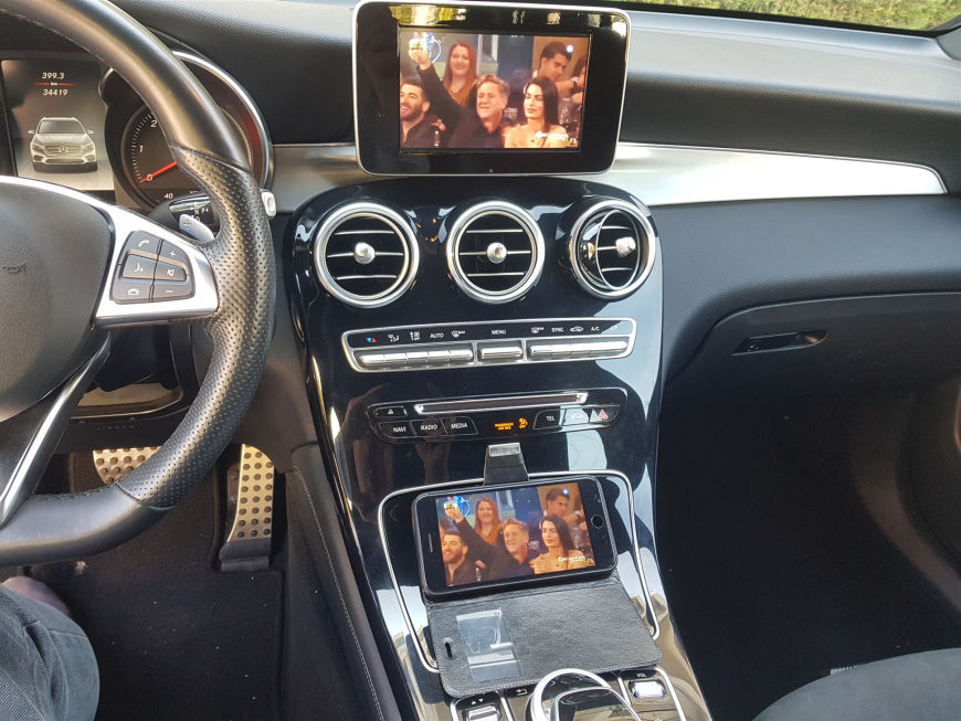 Εγκατάσταση Apple CarPlay της Unique Auto σε Mercedes GLC 250D με σύστημα NTG 5.2.