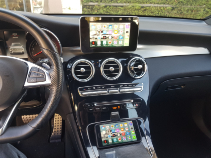Εγκατάσταση Apple CarPlay της Unique Auto σε Mercedes GLC 250D με σύστημα NTG 5.2.