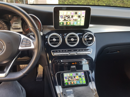 Εγκατάσταση Apple CarPlay της Unique Auto σε Mercedes GLC 250D με σύστημα NTG 5.2.