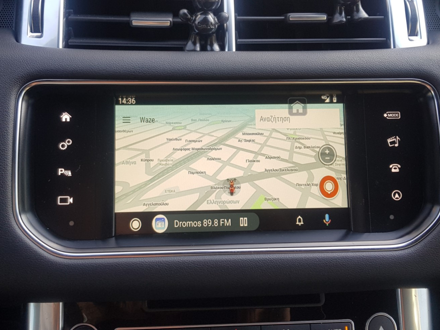 Αναβάθμιση Εργοστασιακής Οθόνης – Apple CarPlay & Android Auto σε Range Rover Sport Hybrid.